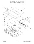 Diagram for 02 - Control Panel Parts