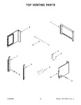 Diagram for 08 - Top Venting Parts