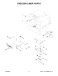 Diagram for 04 - Freezer Liner Parts