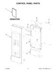 Diagram for 02 - Control Panel Parts