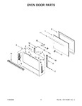 Diagram for 04 - Oven Door Parts