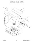 Diagram for 02 - Control Panel Parts