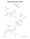 Diagram for 04 - Refrigerator Shelf Parts