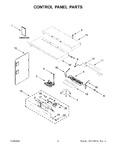 Diagram for 02 - Control Panel Parts