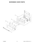 Diagram for 09 - Microwave Door Parts