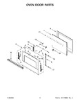 Diagram for 04 - Oven Door Parts