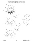 Diagram for 04 - Refrigerator Shelf Parts