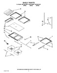 Diagram for 03 - Shelf Parts