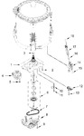 Diagram for Gearcase, Motor And Pump Parts