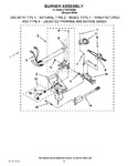 Diagram for 16 - Burner Assembly