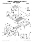 Diagram for 01 - Cooktop, Burner And Grate Parts