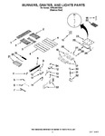 Diagram for 05 - Burners, Grates, And Lights Parts