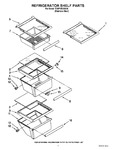 Diagram for 03 - Refrigerator Shelf Parts