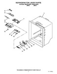 Diagram for 04 - Refrigerator Liner Parts