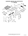 Diagram for 05 - Burners, Grates, And Lights Parts