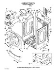 Diagram for 02 - Cabinet Parts