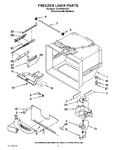 Diagram for 02 - Freezer Liner Parts