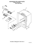 Diagram for 04 - Refrigerator Liner Parts