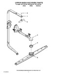 Diagram for 07 - Upper Wash And Rinse Parts