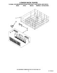 Diagram for 10 - Lower Rack Parts