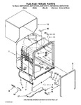 Diagram for 05 - Tub And Frame Parts