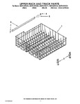 Diagram for 09 - Upper Rack And Track Parts