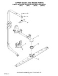 Diagram for 07 - Upper Wash And Rinse Parts