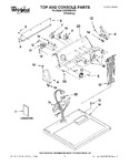 Diagram for 01 - Top And Console Parts