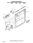 Diagram for 03 - Inner Door Parts