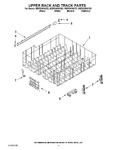 Diagram for 09 - Upper Rack And Track Parts