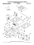 Diagram for 01 - Cooktop, Burner And Grate Parts