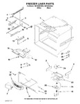 Diagram for 02 - Freezer Liner Parts