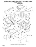 Diagram for 02 - Evaporator, Ice Cutter Grid And Water Parts