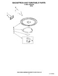 Diagram for 05 - Magnetron And Turntable Parts