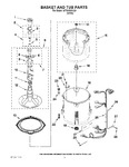 Diagram for 03 - Basket And Tub Parts