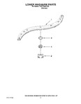 Diagram for 11 - Lower Washarm Parts