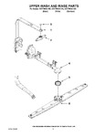 Diagram for 07 - Upper Wash And Rinse Parts