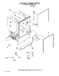 Diagram for 05 - Tub And Frame Parts