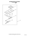 Diagram for 04 - Burner Module Parts