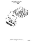 Diagram for 10 - Lower Rack Parts