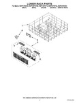 Diagram for 10 - Lower Rack Parts