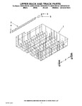 Diagram for 09 - Upper Rack And Track Parts