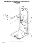 Diagram for 05 - Dryer Support And Washer Harness Parts