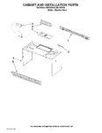 Diagram for 06 - Cabinet And Installation Parts