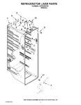 Diagram for 02 - Refrigerator Liner Parts