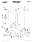 Diagram for 01 - Cabinet Parts