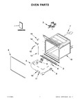 Diagram for 01 - Oven Parts