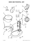 Diagram for 03 - Base And Pedestal Unit