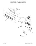 Diagram for 02 - Control Panel Parts