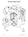 Diagram for 01 - Top And Cabinet Parts